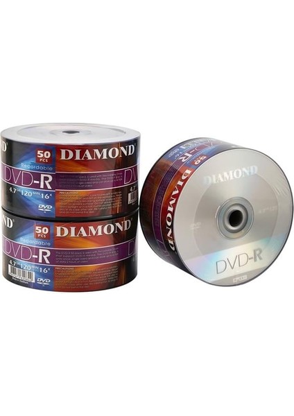 Diamond Dvd-R 4.7gb 16X 120DK 50LI Paket