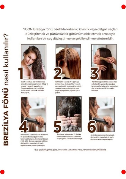 Evde Kokusuz Brezilya Fönü & Keratin Bakım Seti modelleri