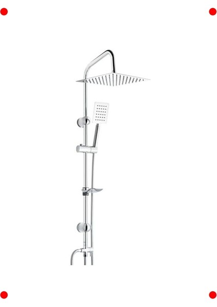 Paslanmaz Çelik Yağmur Duş Seti