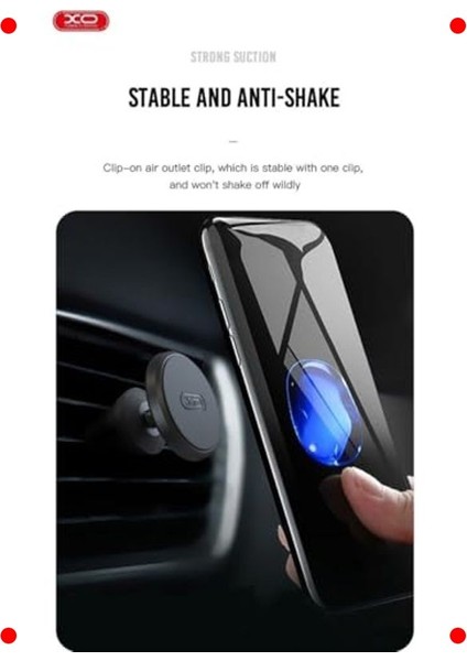 Manyetik Araç Telefon Tutucu 360° Döner Havalandırma Montaj fiyatları