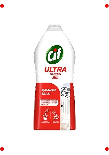 Hijyenik Jel Yüzey Temizleyici - Çamaşır Sulu 1500 ml