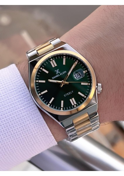 Italyan Tasarım Bileklik Hediyeli 2 Yıl Garantili 3 Atm Erkek Kol Saati ES.13861-9 modelleri