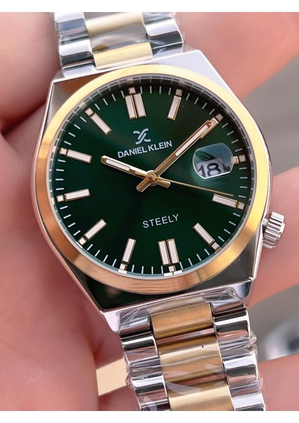 Italyan Tasarım Bileklik Hediyeli 2 Yıl Garantili 3 Atm Erkek Kol Saati ES.13861-9 fırsatları