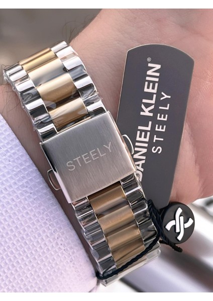 Italyan Tasarım Bileklik Hediyeli 2 Yıl Garantili 3 Atm Erkek Kol Saati ES.13861-9 indirimleri