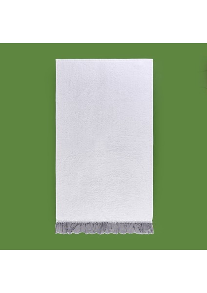 Soft French Cottage Twin Çizgi Desenli Yüz Havlusu - Ekru - 50X90 cm fiyatları