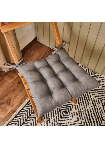 Soft Traum Sandalye Minderi - Gri - 40X40 cm fiyatları