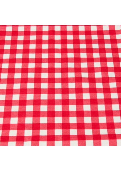 Soft Pötikareli Mutfak Önlüğü - Kırmızı / Ekru - 63X72 cm fiyatları