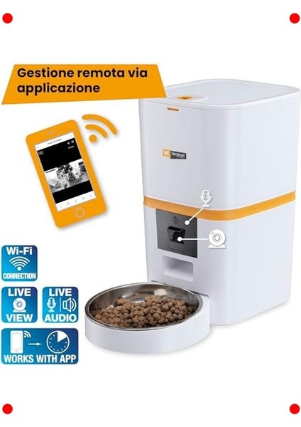 Akıllı Otomatik Evcil Hayvan Mama Kabı modelleri