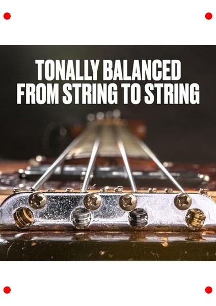 Yassı Sarım 5 Telli Bas Gitar Teli, Kısa Mensur, 45-125 indirimleri