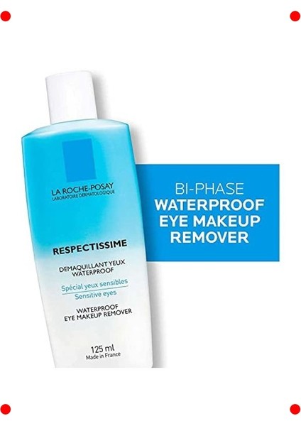 Hassas Gözler Için Suya Dayanıklı Makyaj Temizleyici 125ML fiyatları