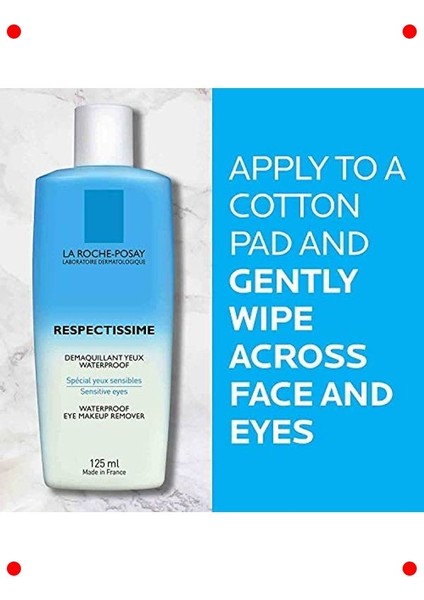 Hassas Gözler Için Suya Dayanıklı Makyaj Temizleyici 125ML modelleri