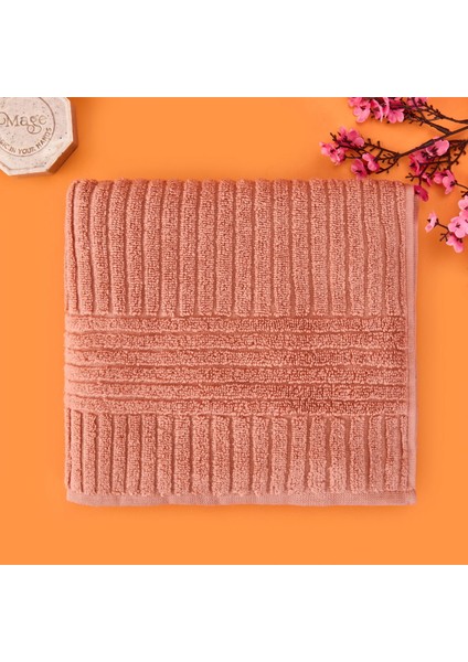 Soft Microcotton Yüz Havlusu - Gülkurusu - 50X90 cm