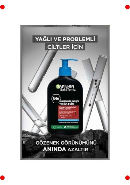 Kömürlü Siyah Nokta Karşıtı Jel Yüz Yıkama (Vegan) 250ML fırsatları