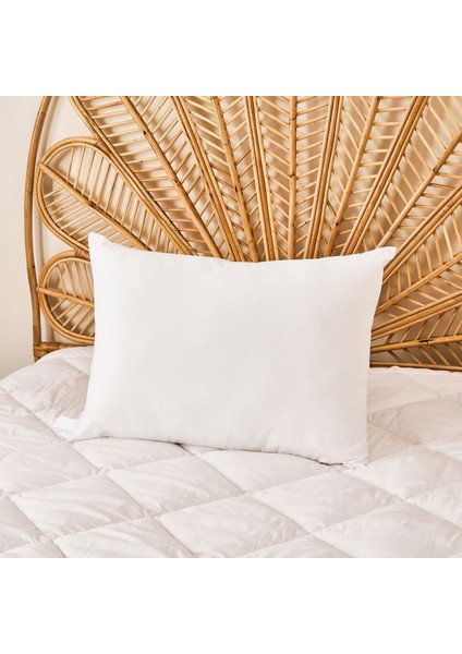 Soft Microfiber Yastık - Beyaz - 50X70 cm