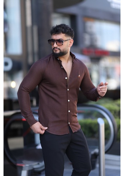 Business Class Klasik Yaka Kolay Ütülenebilir Gömlek