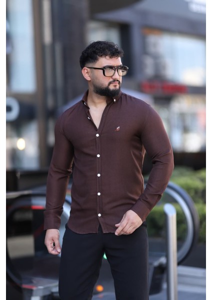 Business Class Klasik Yaka Kolay Ütülenebilir Gömlek modelleri