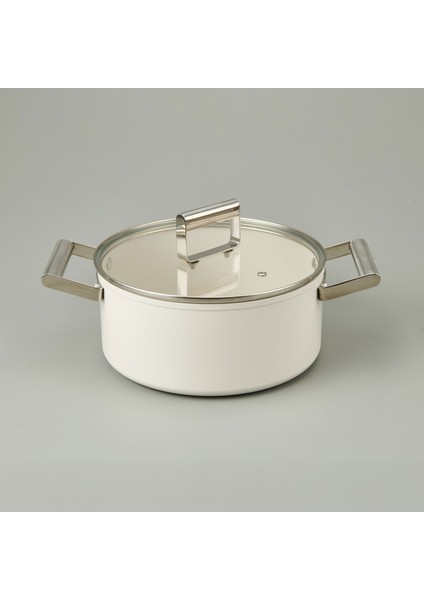 Monza 9 Parça Tencere Seti - Krem fiyatları