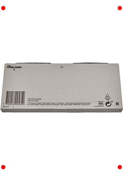 Paslanmaz Çelik Tam Yaprak Jilet Tıraş Bıçağı 100'LÜ