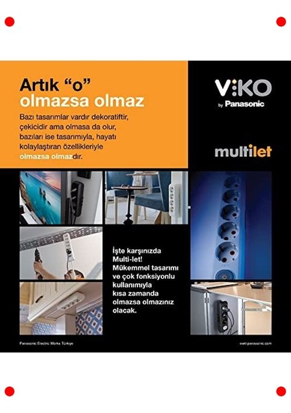 6'lı Topraklı Klemensli Grup Priz, Beyaz indirimleri