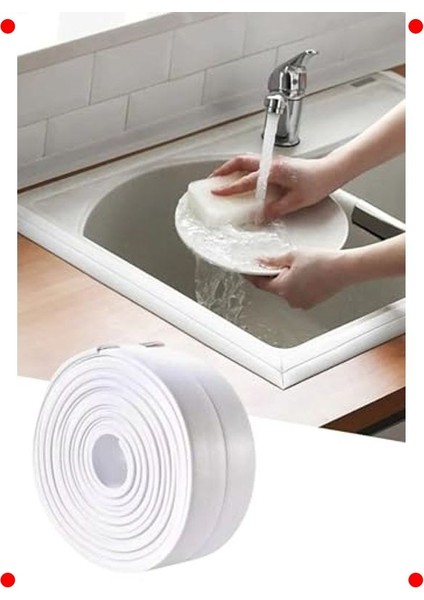 Su Geçirmez Izolasyon Bandı: Banyo & Mutfak Kenar Çözümü
