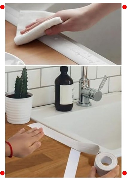 Su Geçirmez Izolasyon Bandı: Banyo & Mutfak Kenar Çözümü fiyatları
