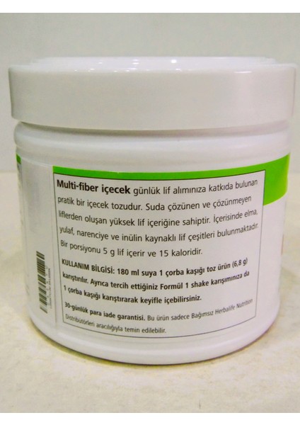 Multi-Fiber - Lif Takviyesi ve Elma Aromalı Içecek Tozu 2'li avantajlı Paket indirimleri