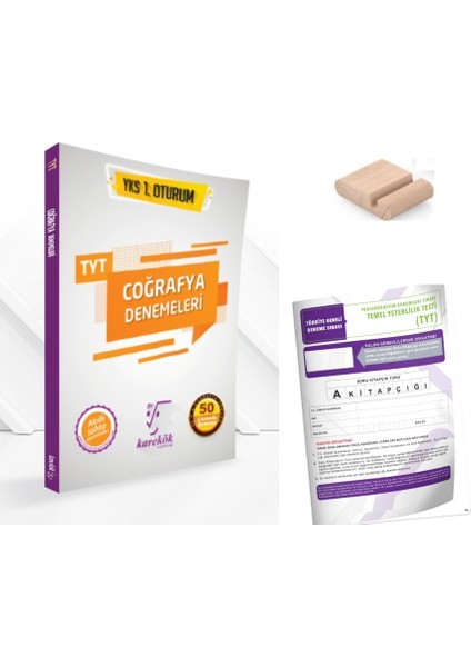 Tyt Coğrafya Branş Denemeleri +Telefon Tutucu+Deneme