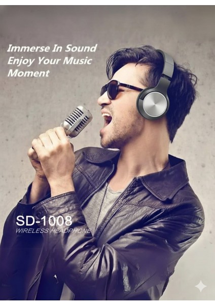 Sodo SD-1008 Wireles Katlanabilir Bluetooth Kafa Üstü Kulaklık modelleri