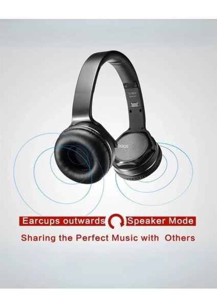 Sodo SD-1008 Wireles Katlanabilir Bluetooth Kafa Üstü Kulaklık fırsatları