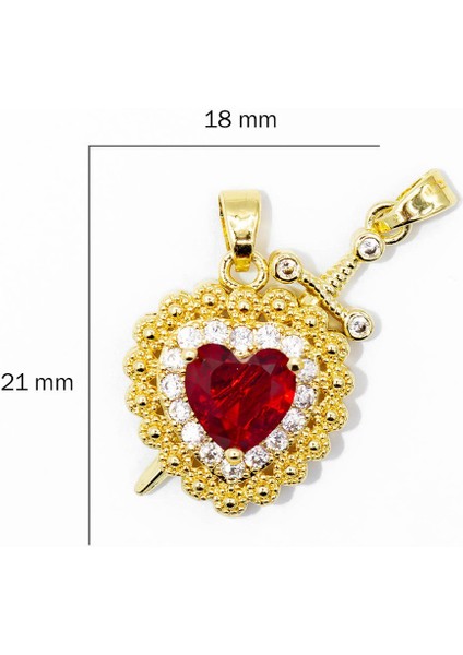 Pamuk Prenses ve Avcı Arkadaşlık Çelik Çift Kolye- Kalp Kılıç Çift Çelik Kolye ( Lüks. Renk Atmaz ) fiyatları