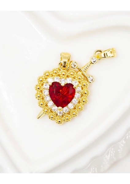 Pamuk Prenses ve Avcı Arkadaşlık Çelik Çift Kolye- Kalp Kılıç Çift Çelik Kolye ( Lüks. Renk Atmaz ) indirimleri