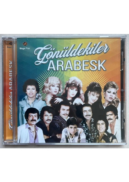 Gönüldekiler Arabesk CD (Jelatininde Sıfır Orijinal Dönem Baskı Cd)