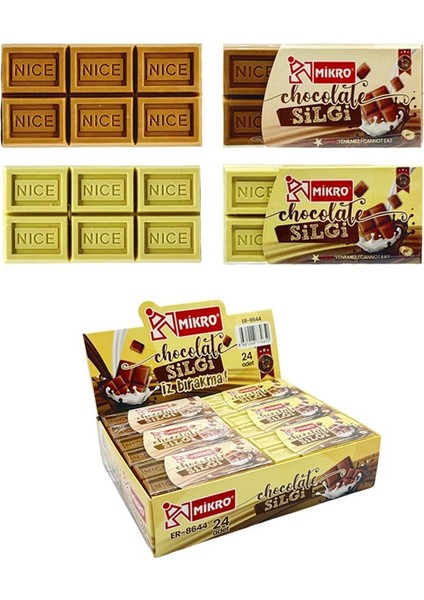 ER8644 Chocolate Silgi 24LÜ Kt fiyatları