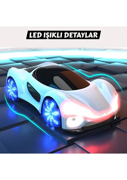 Uzaktan Kumandalı Şarjlı Elektrikli Araba 4x4 Şarj Istasyonlu LED Işıklı Sesli Müzikli Rc 23 cm modelleri
