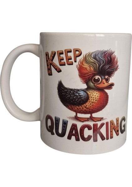 Kişiye Özel Baskılı Ördek Kupa Bardak modelleri