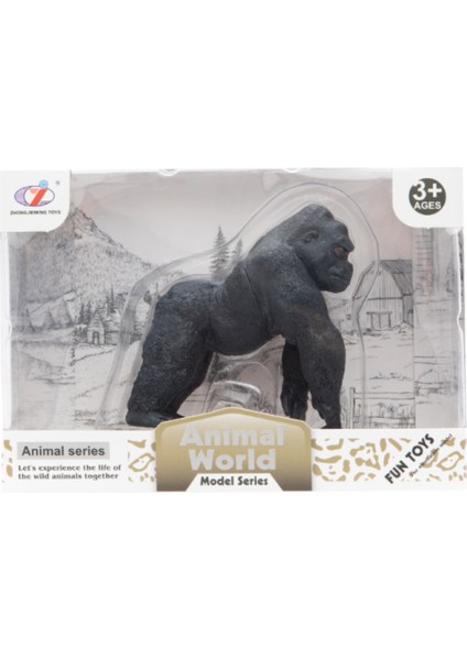 Kutulu Model Figür Hayvan Goril