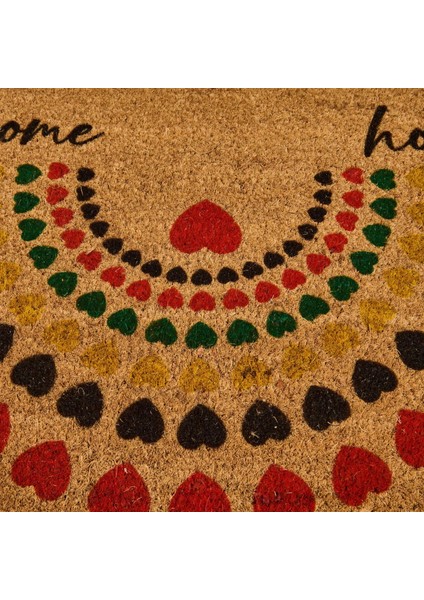 Home Sollen Koko Kapı Önü Paspası - Renkli - 45X75 cm modelleri