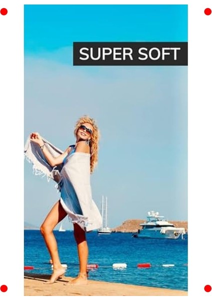 Ekstra Büyük Pamuklu Hızlı Kuruyan Plaj Havlusu fiyatları