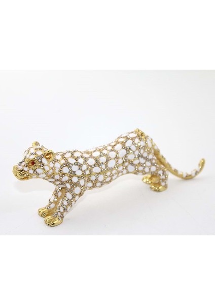 Taşlı Tekli Leopar Biblo