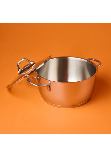 Teos Çelik Derin Tencere - Inox - 20 cm modelleri