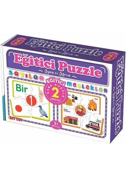 7193 Çark Puzzle Sayılar