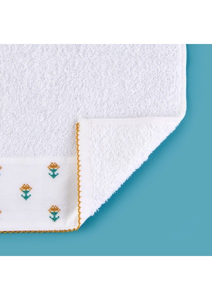 Soft Urban Delight Braga El Havlusu - Ekru / Hardal - 30X50 cm modelleri