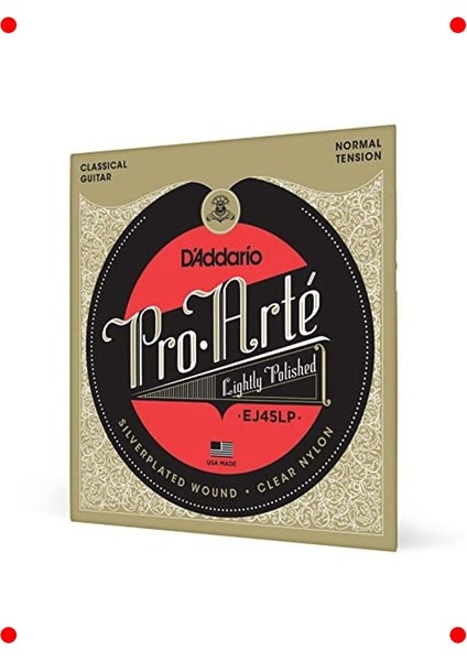 Klasik Gitar Tel Seti, Hafif Cilalı Yüzey