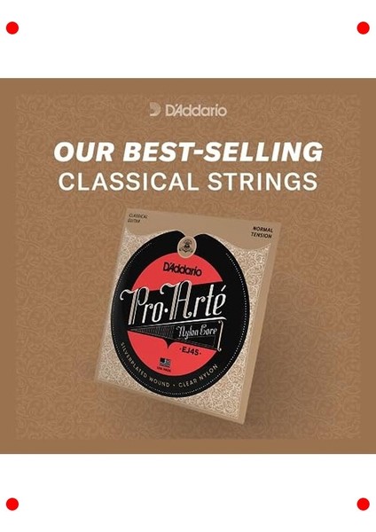 Klasik Gitar Tel Seti, Hafif Cilalı Yüzey modelleri