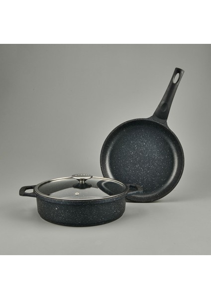 Montana 3 Parça Tava Seti - Antrasit - 26 cm fiyatları