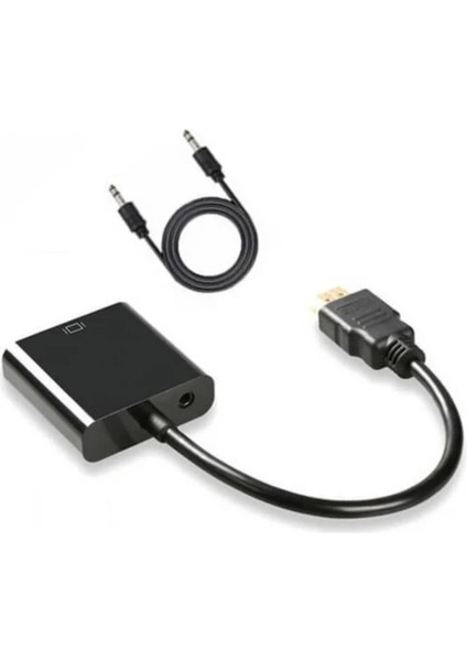 HDMI To VGA Dönüştürücü Çevirici Sesli Kablo modelleri