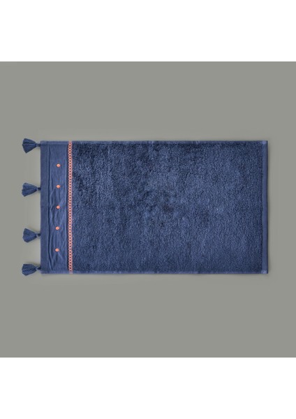 Soft Piene El Havlusu - Lacivert / Kiremit - 30X50 cm fiyatları