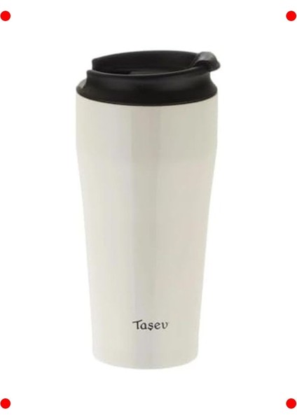 400 ml Termos Bardak - Krem Rengi