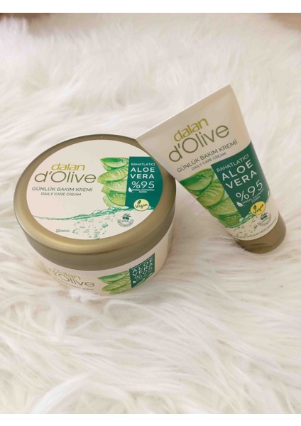 D' Olive Organik Aloevera Krem 250 ml + 60 Aloevera Krem