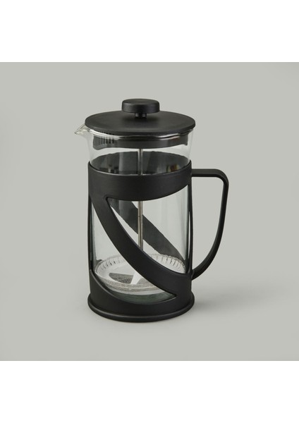 French Press - Şeffaf / Siyah - 600 ml